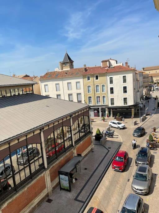 Vue Sur La Place Des Halles, Art Apparts 贝济耶 外观 照片