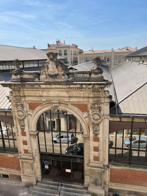 Vue Sur La Place Des Halles, Art Apparts 贝济耶 外观 照片